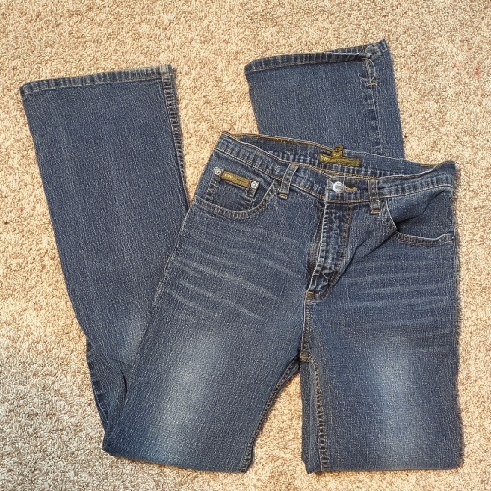 Edit Sizing Boot Cut Jeans - Blue